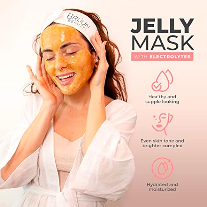 STRBOXONG PEEL-OFF JELLY MASK PREMIUM MODELING RUBBER MASK SPA SET - 10 TREATMENTS (24K GOLD, LAVENDER, KIWI, PEPPERMINT, EGYPTIAN ROSE, MATCHA, CHAMOMILE, TEA TREE, JAZMINE) - Image 4